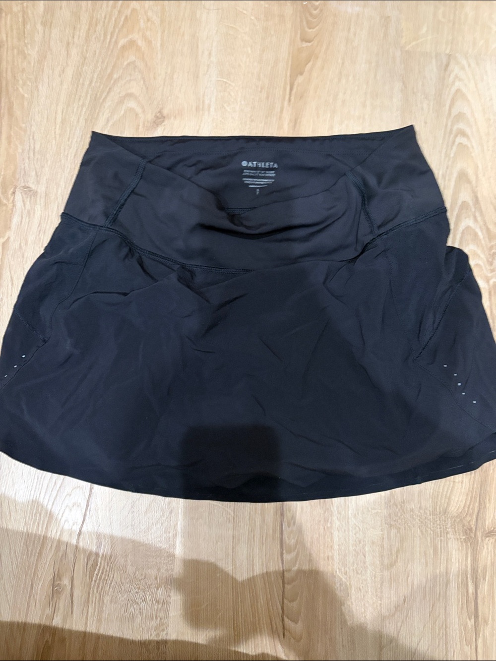 Athleta Black Circle Skater Skort for Women
